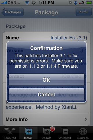Installer 3.1 Fix