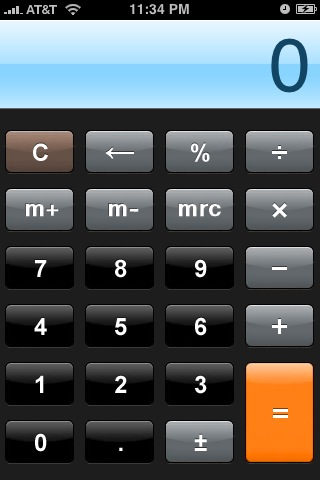 GoodCalculator for iPhone