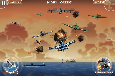1945 Ace Destroyer iPhone