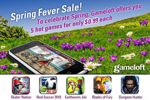 Gameloft Spring Sale