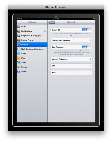 iPad network settings pic2