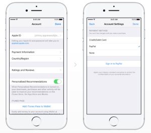 Η Apple προσθέτει το Paypal ως επιλογή μεθόδου πληρωμής για τις ψηφιακές της υπηρεσίες