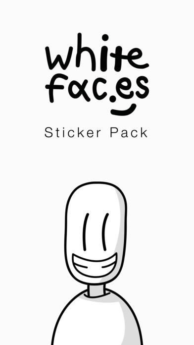 whitefaces-imessages-stickers-pack